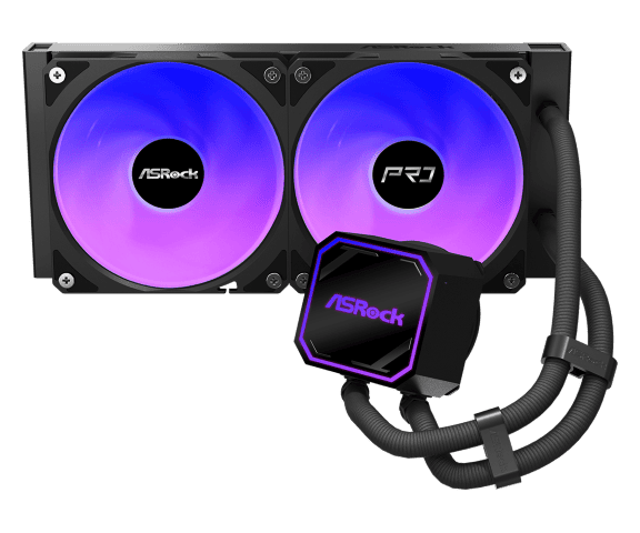 ASRock PRO 240 ARGB - 240mm - Noir - Watercooling ASRock - 2