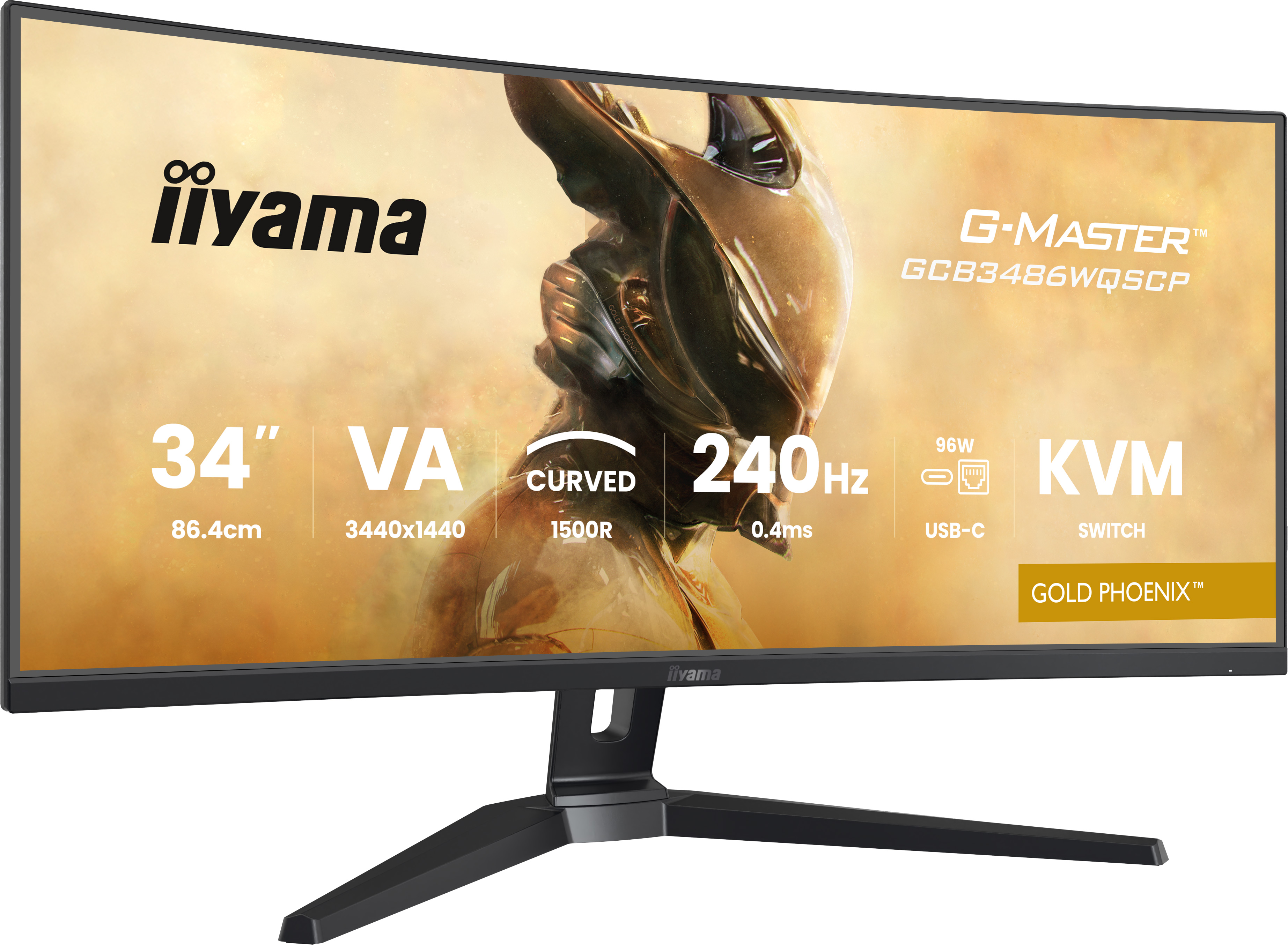 Iiyama 34 pouces  GCB3486WQSCP-B1 - Ecran PC Iiyama - Cybertek.fr - 3