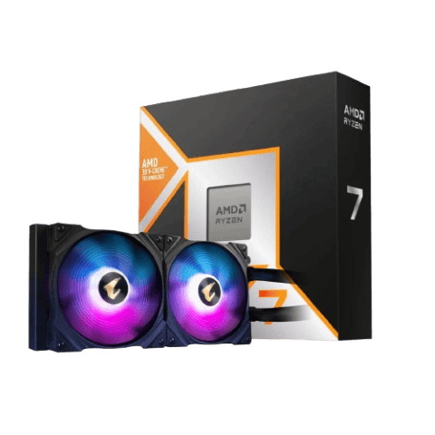 Kit Upgrade PC Gigabyte Bundle Ryzen 7 9800X3D + WC WaterForce X 280 Cybertek