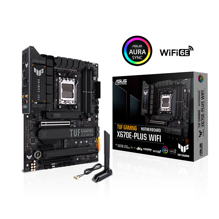 Asus TUF GAMING X670E-PLUS WIFI ATX  - Carte mère Asus - 0