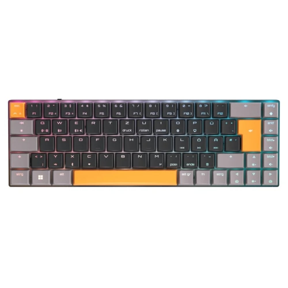 Clavier PC Cherry MX-LP 2.1 Compact - Sans fil - Noir Cybertek