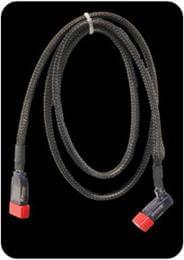 Revoltec Nappe SATA coudé UV Active 1m Black RC052 - Accessoire boîtier - 0