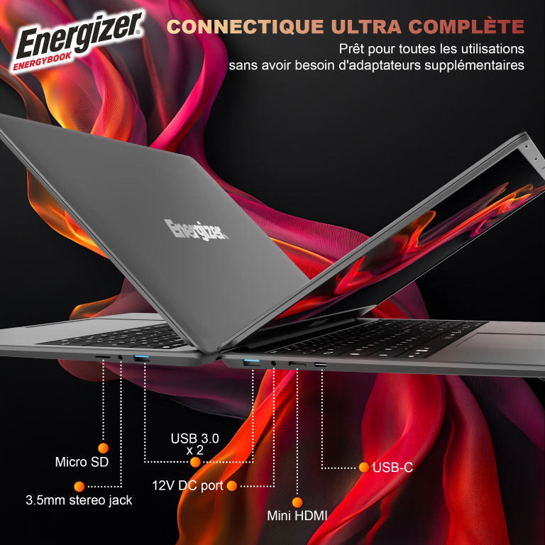 Energizer L17-N41-82AZ - PC portable Energizer - Cybertek.fr - 6