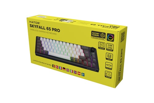 Hator Skyfall 65 Pro Wireless - Clavier PC Hator - Cybertek.fr - 6