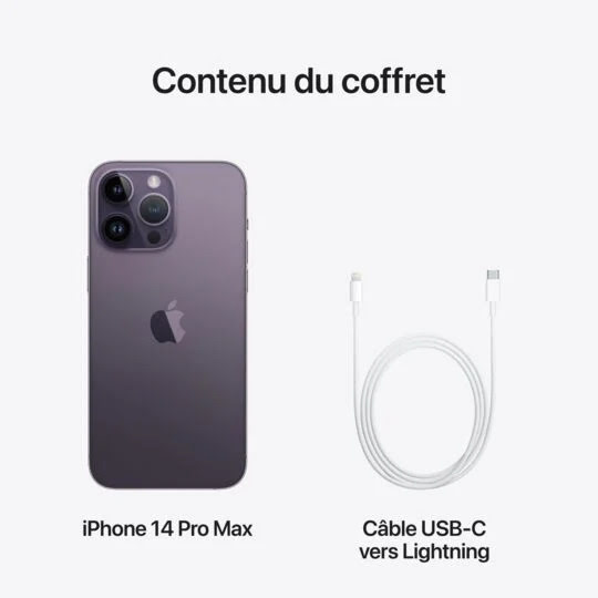 Apple iPhone 14 Pro 256 Go Violet Intense - Téléphonie Apple - 3
