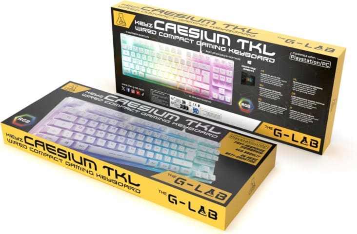 The G-LAB Keyz Caesiumt - Clavier PC The G-LAB - Cybertek.fr - 4