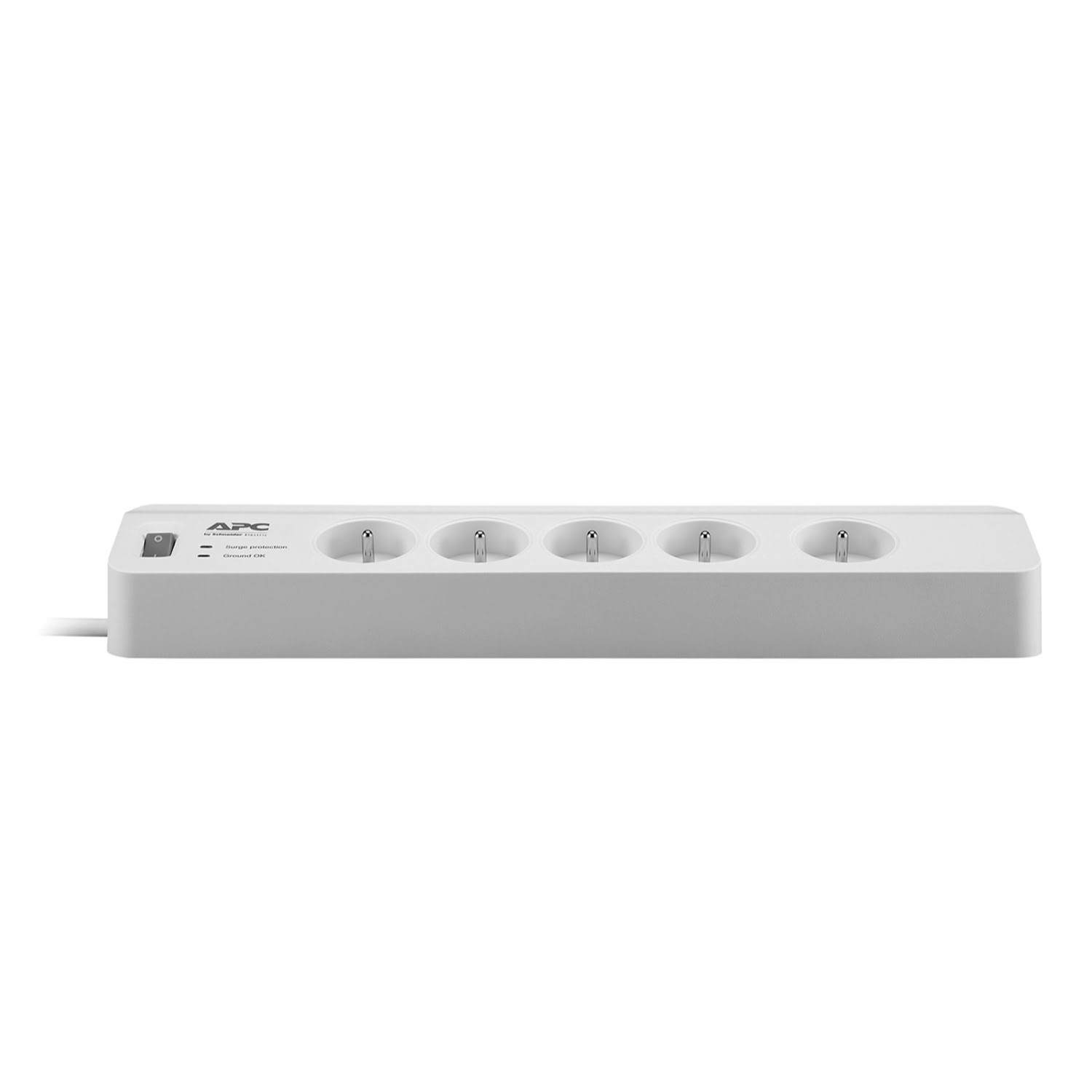 APC Parasurtenseur 5 prises 230V+USB SurgeArrest PM5U-FR (PM5U-FR) - Achat / Vente Parasurtenseurs - Multiprises sur Cybertek.fr - 1