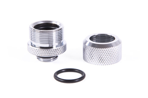 Alphacool Fitting compression Argent pour tube rigide - 14mm - Watercooling - 2