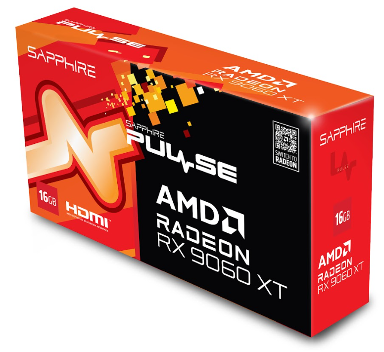 Sapphire Pulse Radeon RX 9060 XT GAMING OC 16GB# - Carte graphique - 2