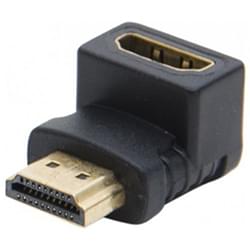 image produit  Adaptateur HDMI Male/Femelle coudé 90° Cybertek