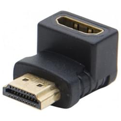 image produit   Adaptateur HDMI Male/Femelle coudé 90° Cybertek