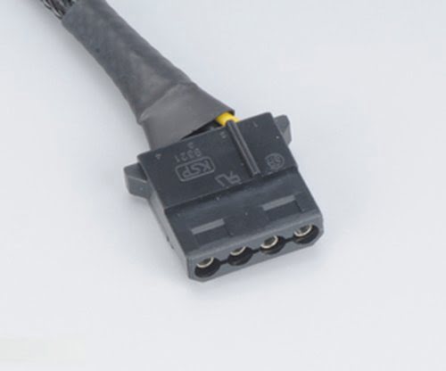 Cable rallonge  molex 4 pin 30 cm - Connectique PC - Cybertek.fr - 2
