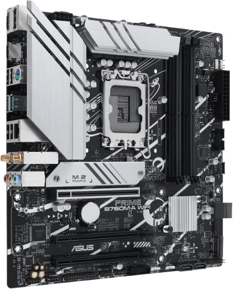 Asus PRIME B760M-F WIFI Micro-ATX  - Carte mère Asus - Cybertek.fr - 6
