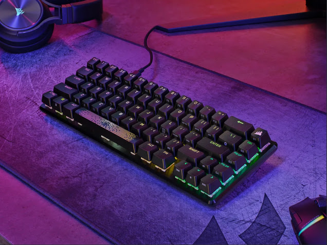 Clavier PC Corsair K65 Pro Mini 65% - Noir/RGB/Filaire