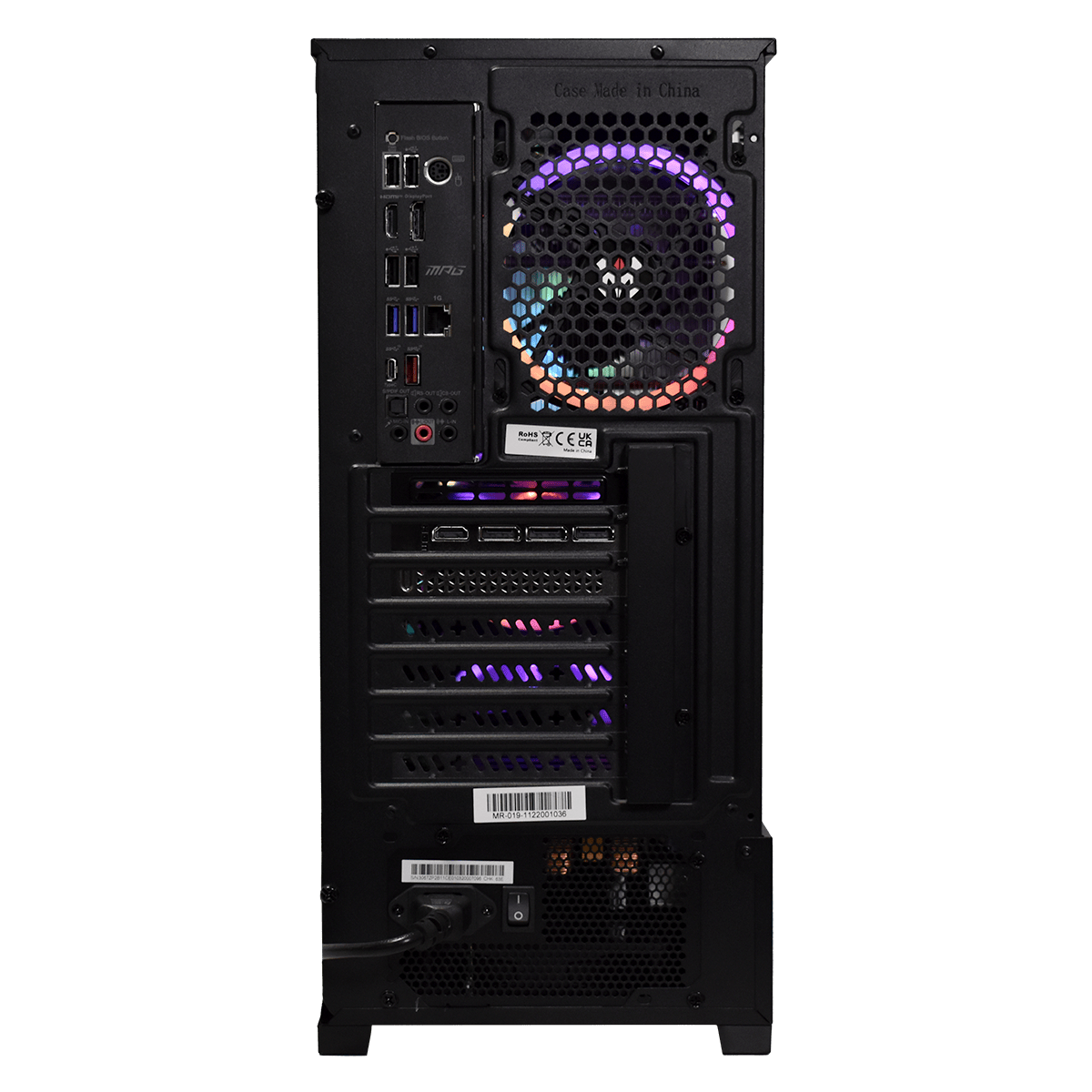 Cybertek CYBERBLACK - R7 5700X/32Go/1To/4070 BF (0923) - Achat / Vente PC Fixe sur Cybertek.fr - 3