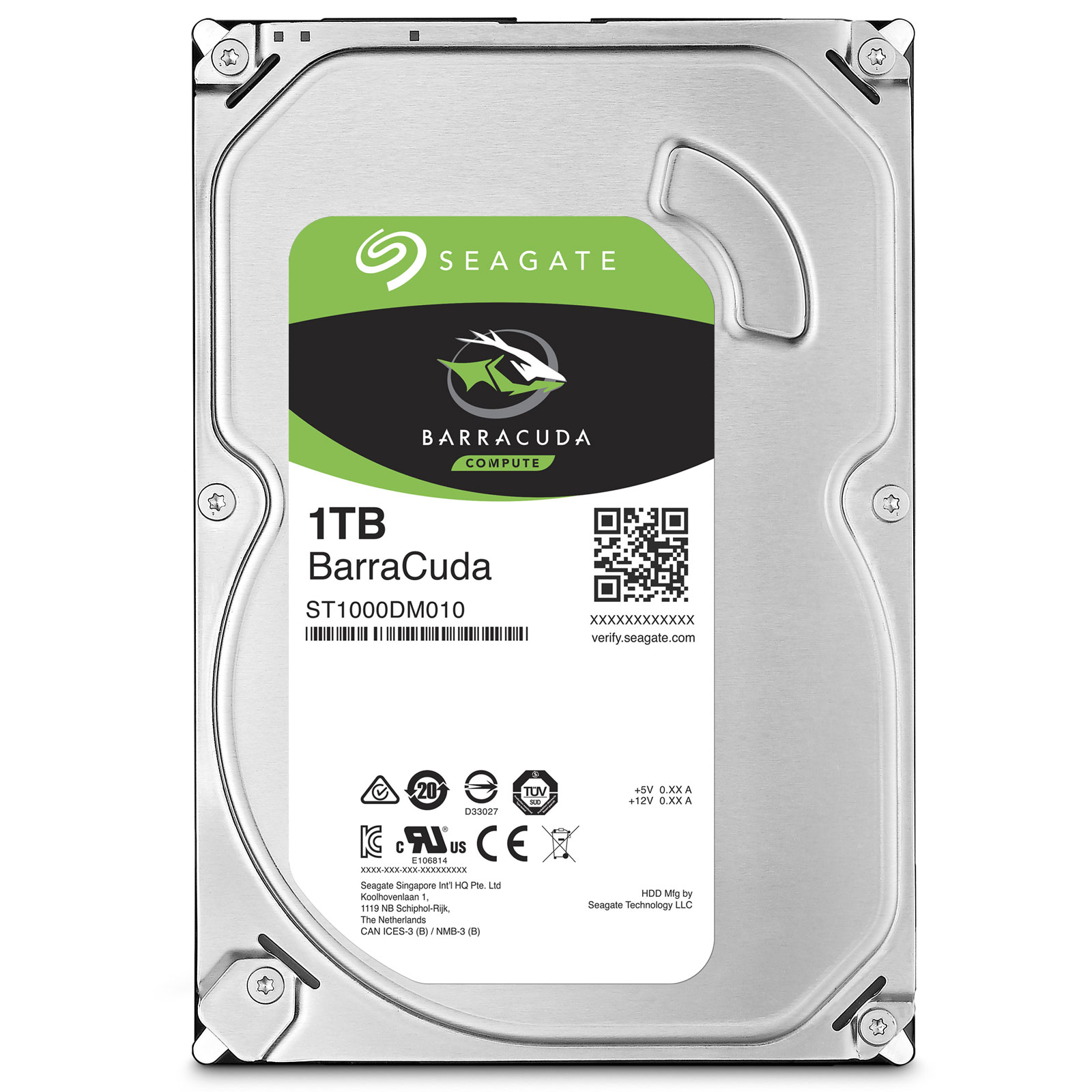 Seagate ST1000DM010-Seconde Vie-Parfait Etat - Disque dur 3.5" interne - 0