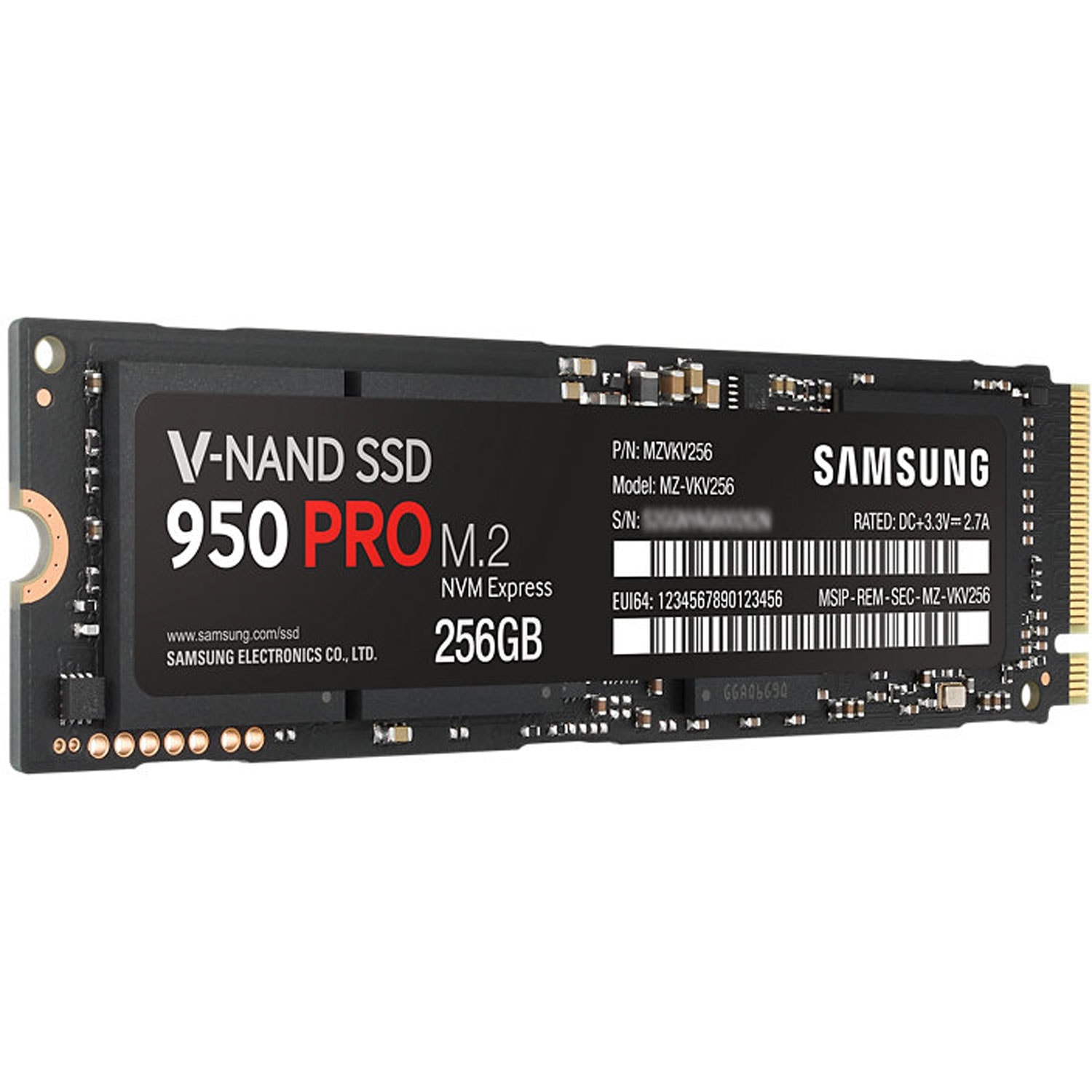 Samsung 950 PRO  M.2 - Disque SSD Samsung - Cybertek.fr - 1