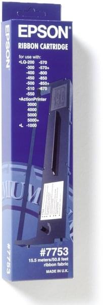 Ruban d'impression noir  S015021 pour imprimante Matricielle Epson - 0