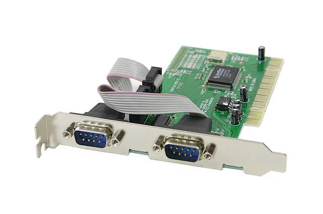 PCI 2 ports Série DB9 - Carte contrôleur Cybertek - Cybertek.fr - 0