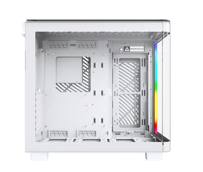 Montech MT/SansAlim/ATX Blanc - Boîtier PC Montech - Cybertek.fr - 3
