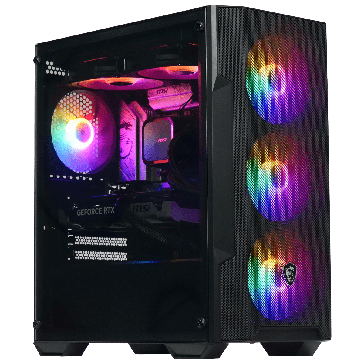 Cybertek Black Carbon - i5-14400F/5060Ti/32Go/1To - BF03 (PCG-10602740) - Achat / Vente PC Fixe sur Cybertek.fr - 0