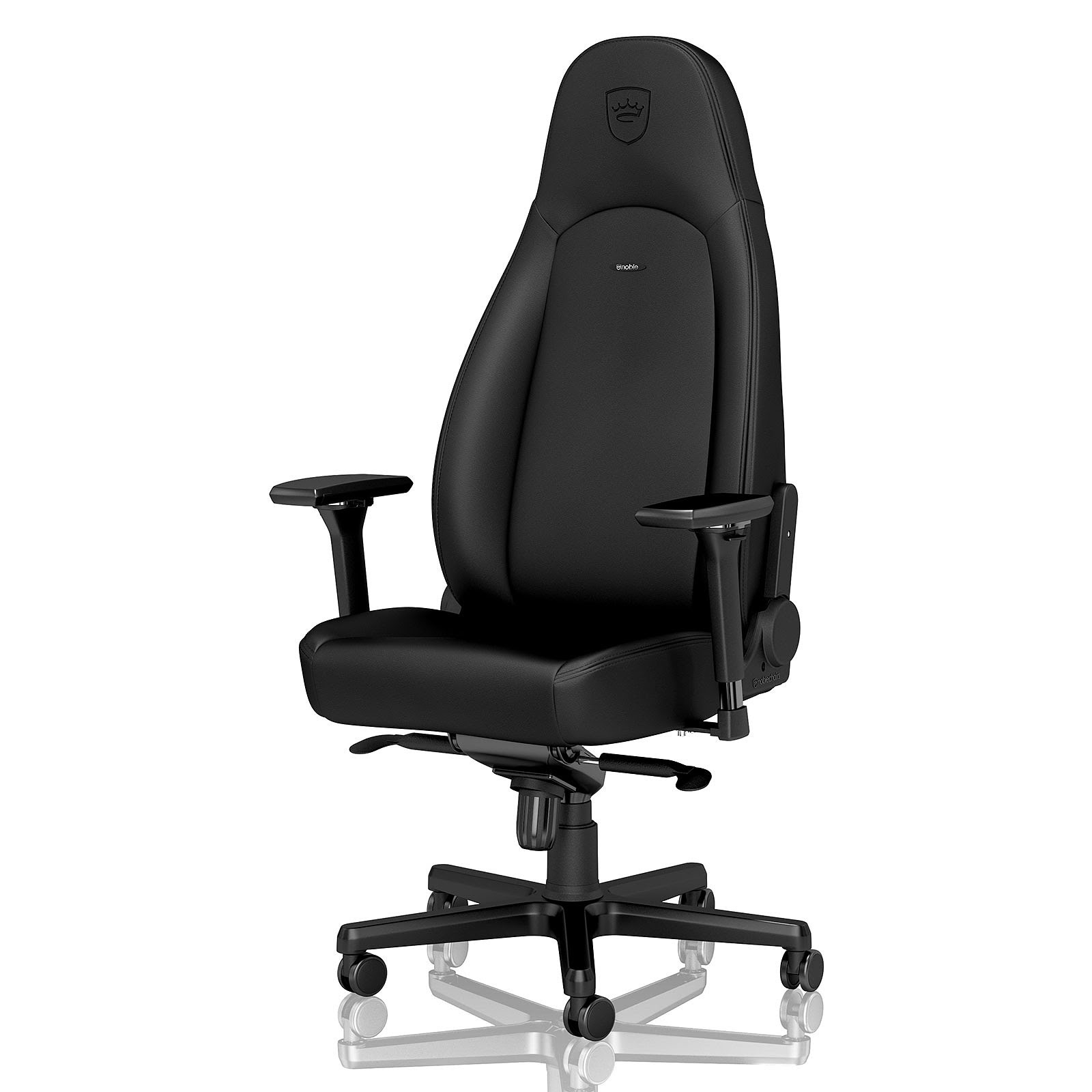 NobleChairs ICON Black Edition Noir - Siège PC Gamer - Cybertek.fr - 2