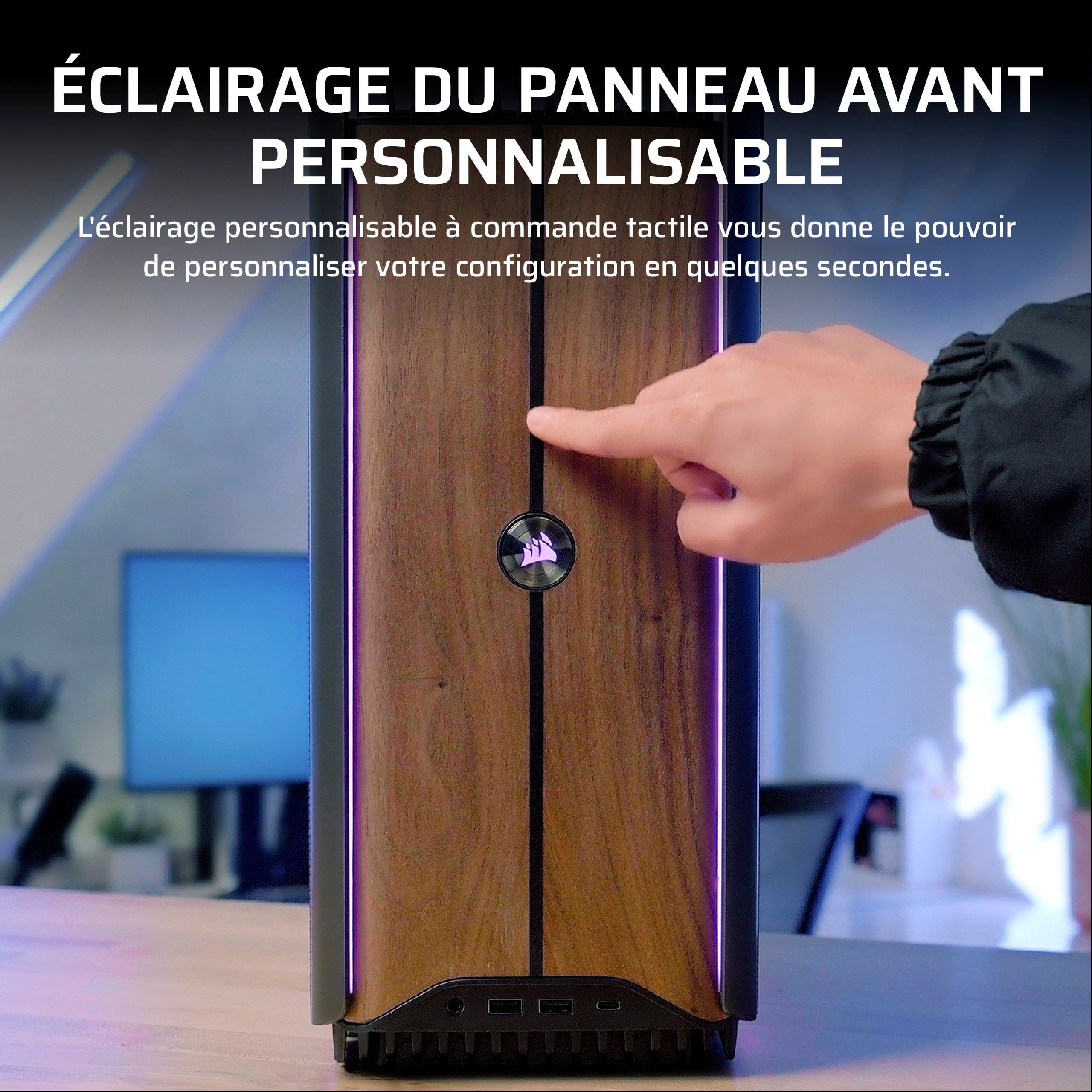 Corsair ONE R9 9900X3D/5080/32G/2T/Wifi 7/BT/RJ45 5G/W11P - Barebone et Mini-PC - 5