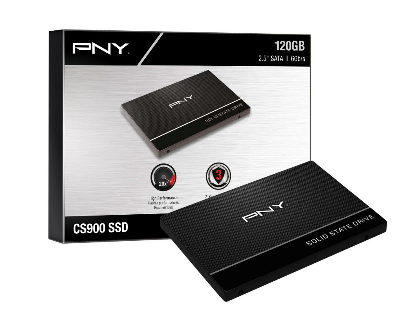 Disque SSD PNY 120Go SATA III SSD7CS900-120-PB