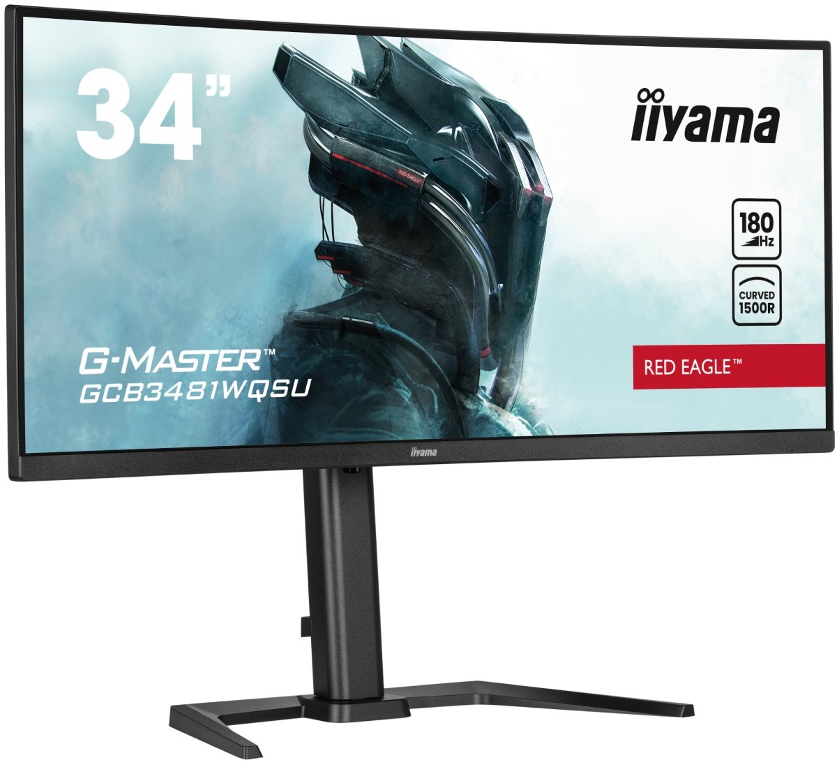 Iiyama 34 pouces  GCB3481WQSU-B1  - Ecran PC Iiyama - Cybertek.fr - 1