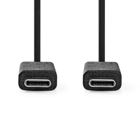 Câble USB-C 3.2 mâle/mâle - 240W - 1m - Noir - Connectique PC - 0