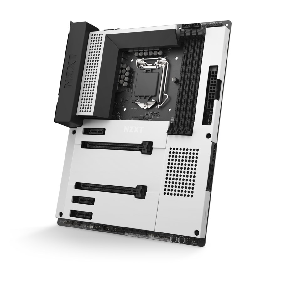 NZXT N7 Z490 Matte Blanc ATX  - Carte mère NZXT - Cybertek.fr - 2