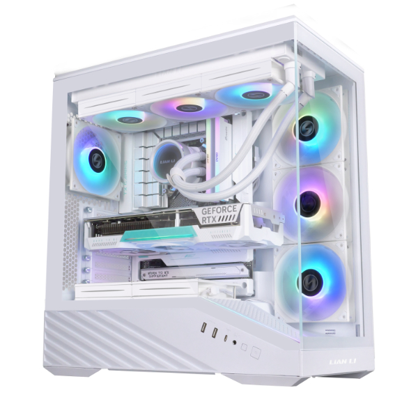Lian-Li Vector V100 RGB Blanc Blanc - Boîtier PC Lian-Li - 4