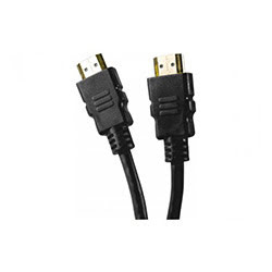 image produit  Câble HDMI Highspeed + Ethernet mâle/mâle - 0.5m Cybertek