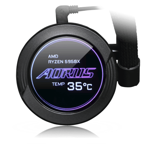 Deepcool CG530 4F Noir+MPG A1000GS PCIE5+WaterForce X 280 Noir - Boîtier PC - 10