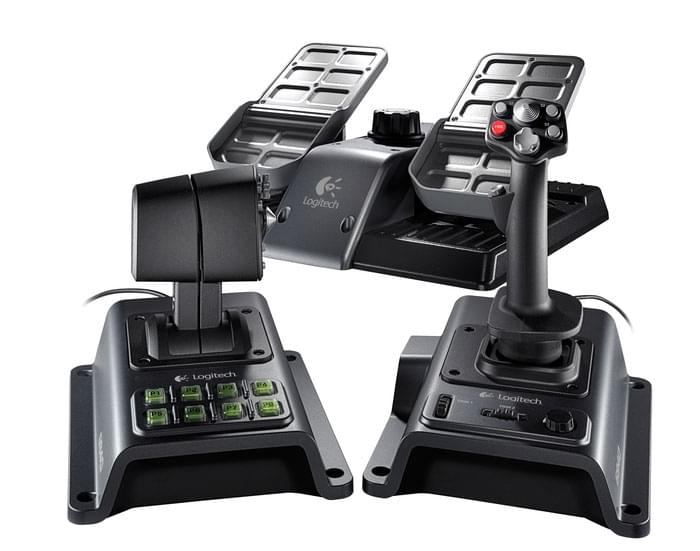 Logitech G940 Flight System - Périphérique de jeu - Cybertek.fr - 0