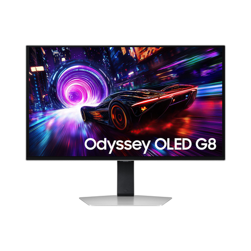 Ecran PC Samsung Odyssey OLED G8 - 27" QD-OLED 4K Mate 240Hz 0.03ms Pivot HDR FreeSync Premium Pro Cybertek