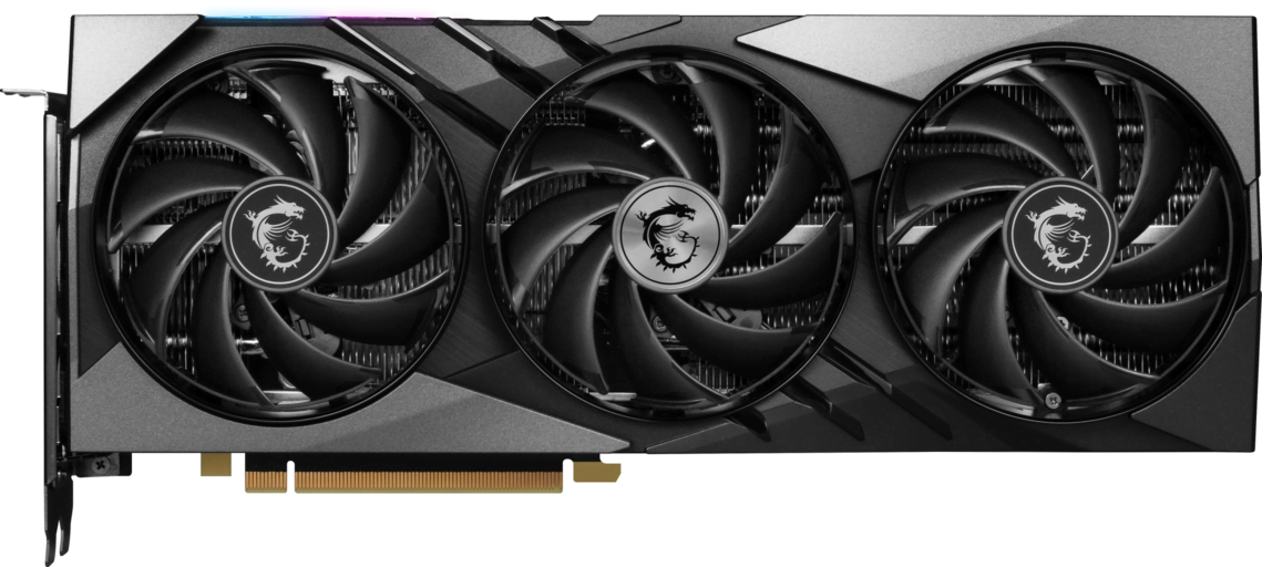 MSI GeForce RTX 4070 GAMING X SLIM 12G  - Carte graphique MSI - 4
