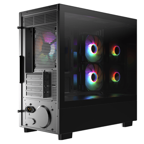 M.RED Vision Black Infinite Noir - Boîtier PC M.RED - Cybertek.fr - 7