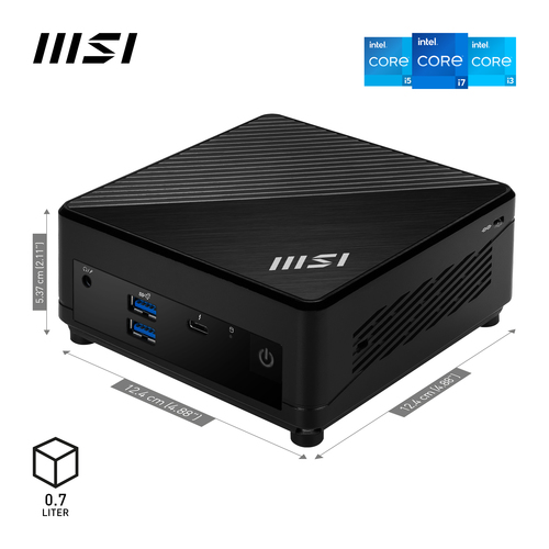 MSI Cubi 5 12M-003BEU - Barebone et Mini-PC MSI - Cybertek.fr - 5