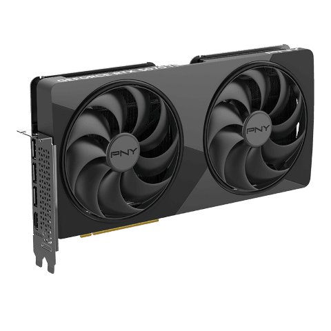 PNY GeForce RTX 5070 Ti 16Go Slim Dual Fan Overclocked - Carte graphique - 9