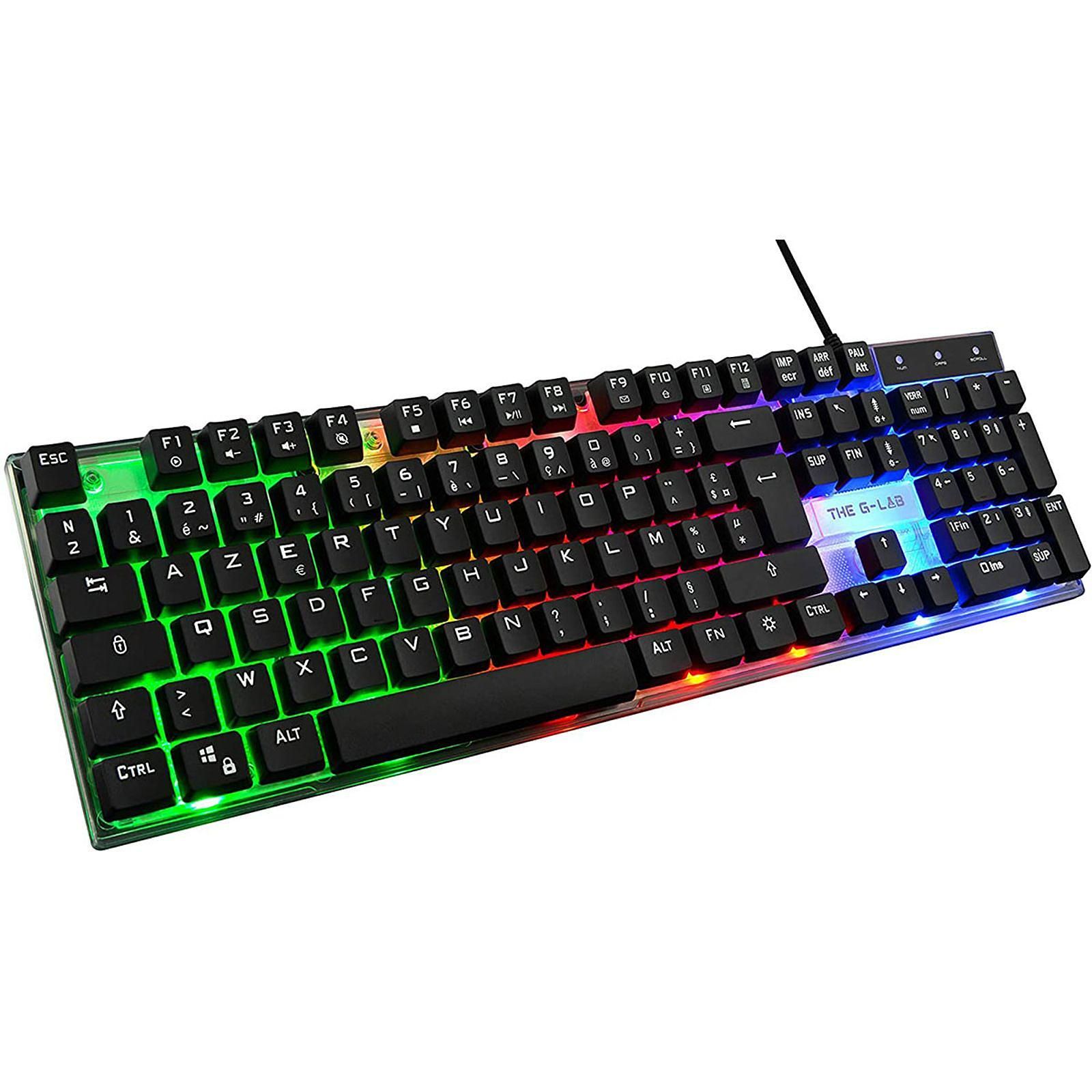 The G-LAB Gaming Combo ZINC - Pack Clavier/Souris - Cybertek.fr - 3