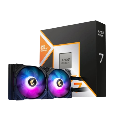 Kit Upgrade PC Gigabyte Bundle Ryzen 7 9800X3D + WC WaterForce X 280 Cybertek
