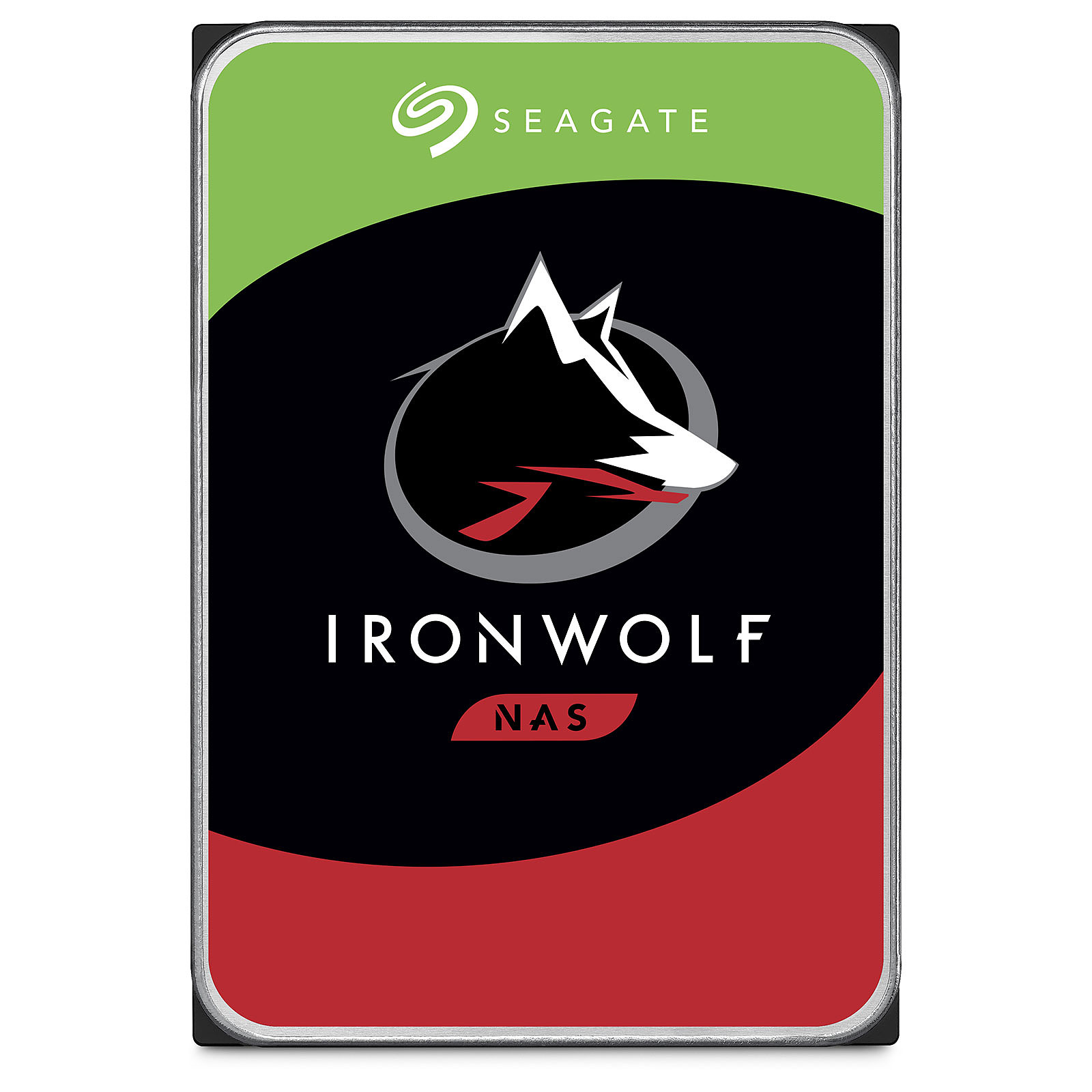 Seagate 6To SATA III 256Mo IronWolf ST6000VN001 - Disque dur 3.5" interne - 4