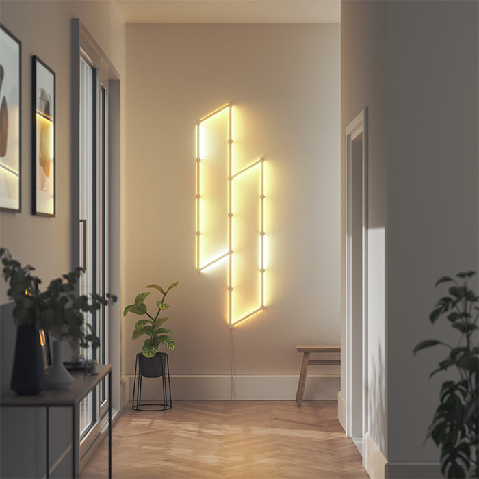 Nanoleaf Lines Pack Expansion - 3 pièces (NL59-E-0001LW-3PK) - Achat / Vente Objet connecté / Domotique sur Cybertek.fr - 7