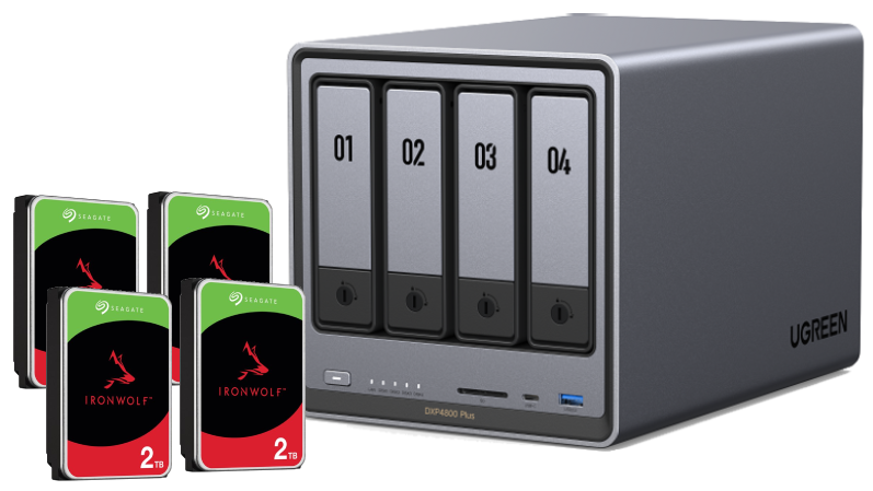 UGREEN Serveur NAS MAGASIN EN LIGNE Cybertek