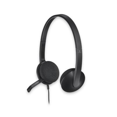 Logitech H340 USB Stereo Gris - Micro-casque - Cybertek.fr - 0