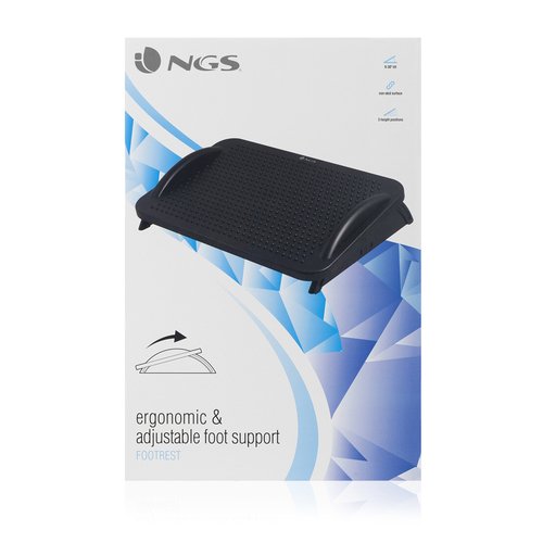 NGS Footrest repose-pieds - Noir (Footrest) - Achat / Vente Accessoire Siège PC Gamer sur Cybertek.fr - 1