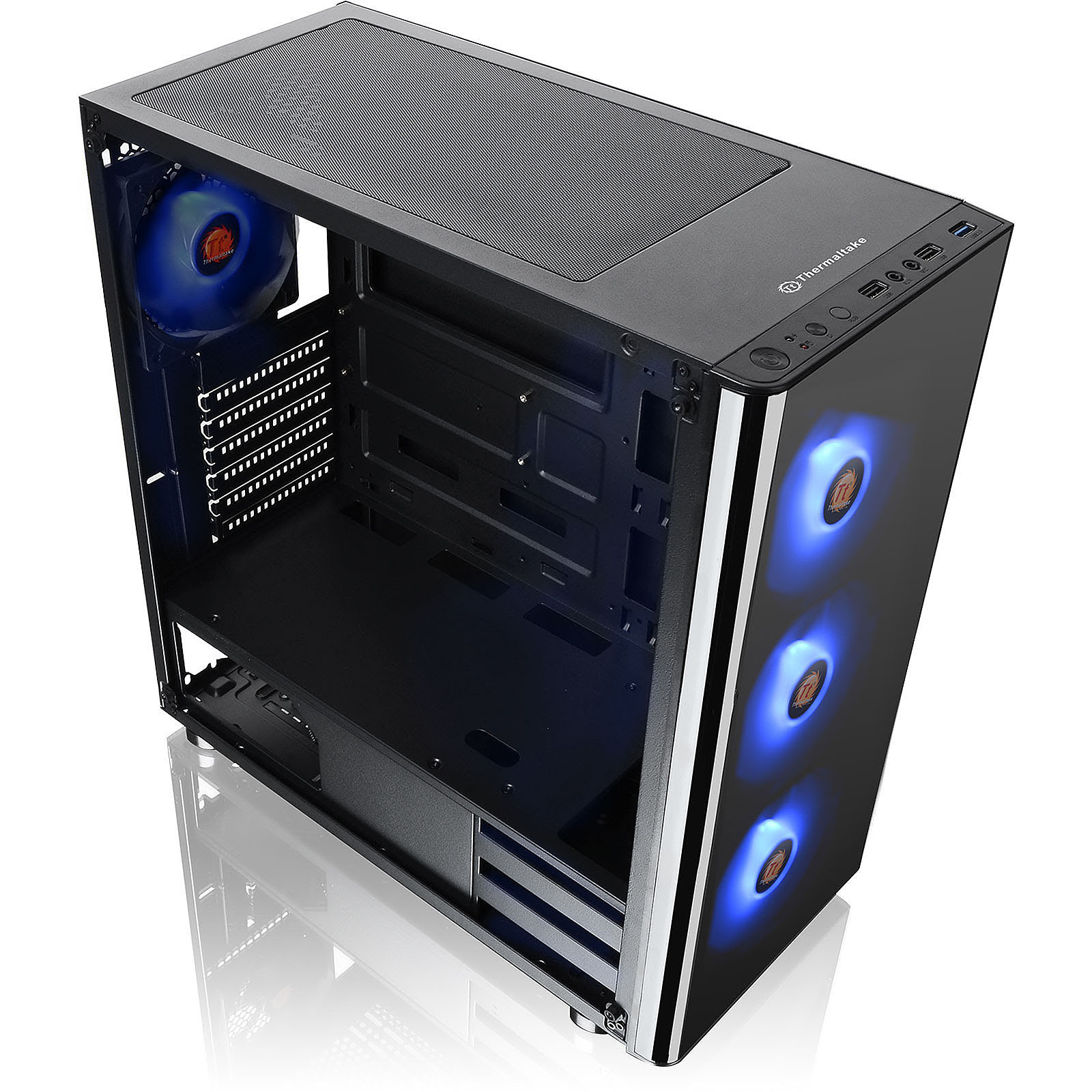 Thermaltake V200 TG RGB Edition Noir - Boîtier PC Thermaltake - 3
