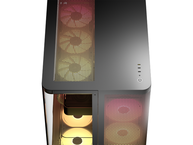 Corsair Air 5400 LX-R RGB Link Blanc Blanc - Boîtier PC Corsair - 11