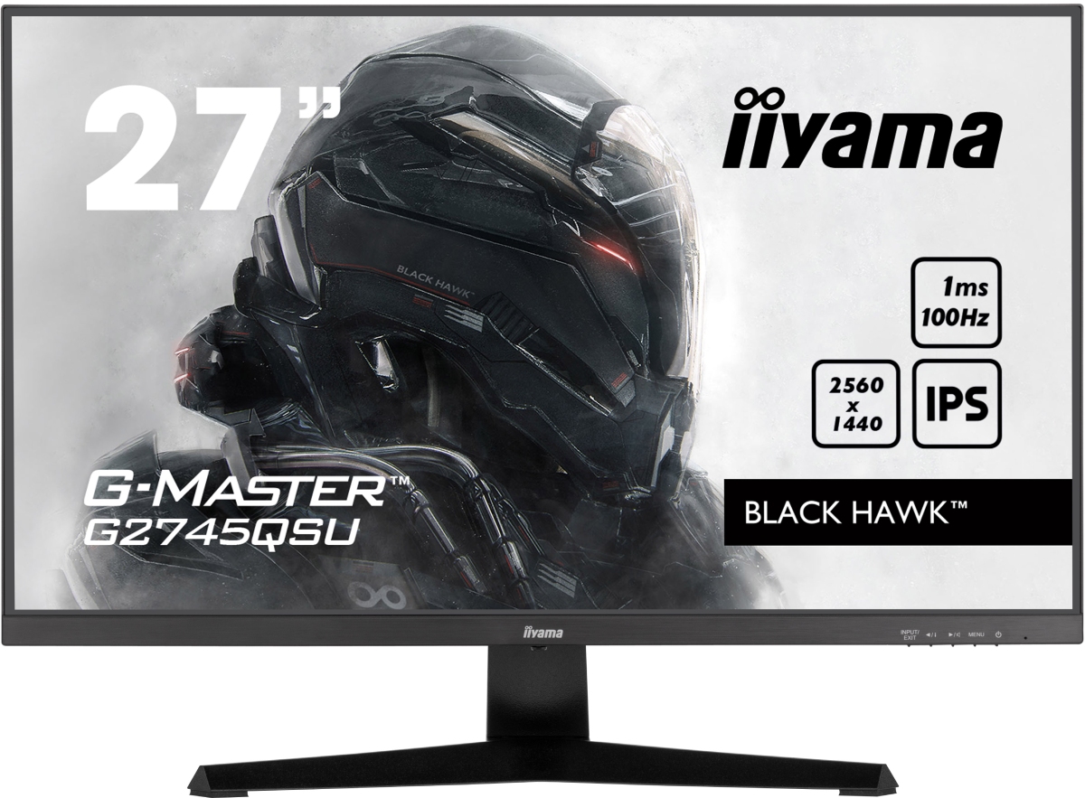 Iiyama 27"  G2745QSU-B1 - Ecran PC Iiyama - Cybertek.fr - 0